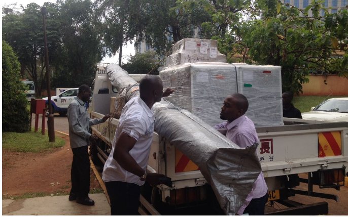 ntvuganda's tweet photo. To boost our capacity for Live Event broadcasting...new equipment has arrived! #TVRedefined https://t.co/sIE131HEy8
