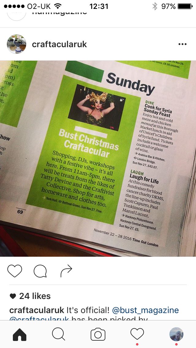 No plans this weekend? <a href="/CraftacularUK/">Craftacular UK</a> is <a href="/timeout/">Time Out Group</a>'s top pick on Sunday and we're on the decks from 2pm!#Craftacular