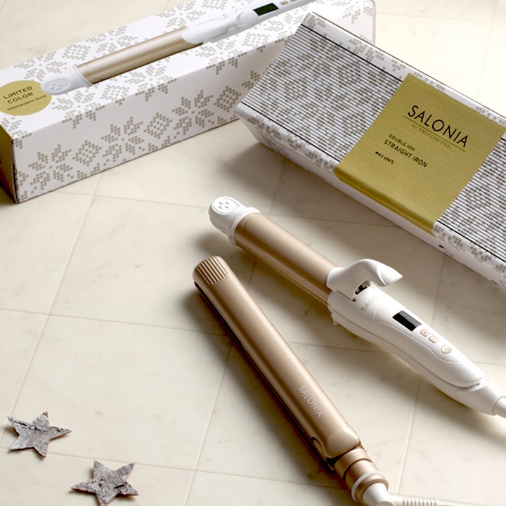 本日、季節限定カラー新発売！ 「ダブルイオン ストレートヘアアイロン