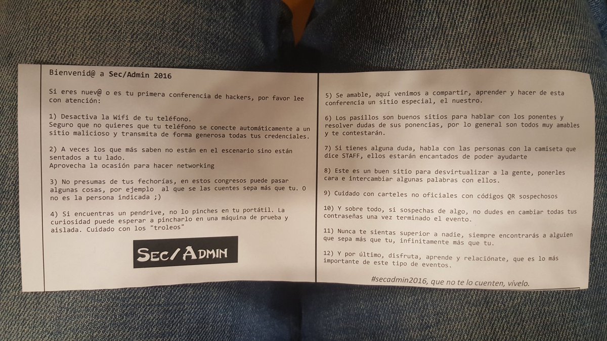 JeFe_RoJo's tweet image. #secadmin2016