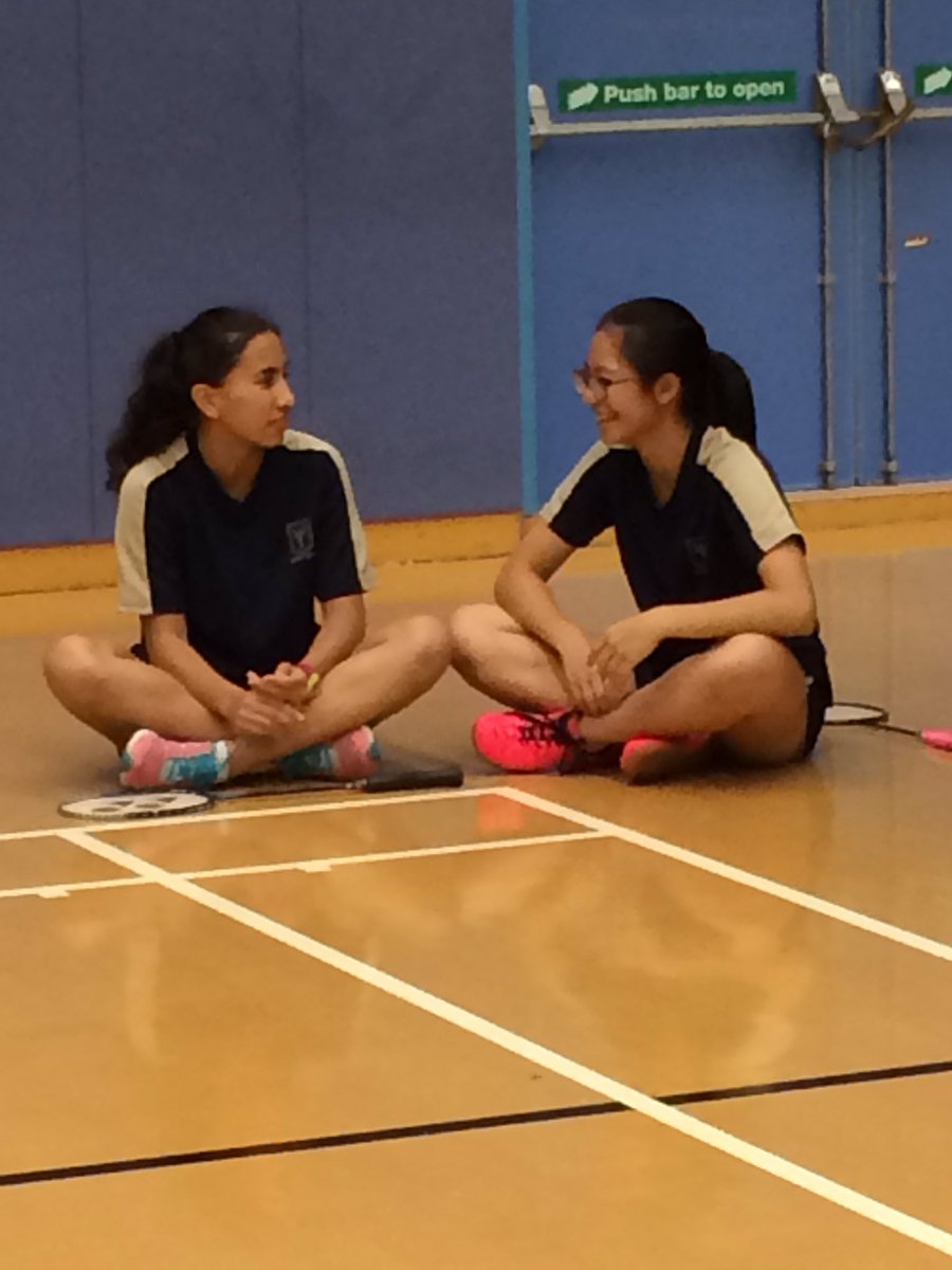 Tarneu's tweet photo. Quarter finals B grade girls badminton. Nail biting stuff. Currently 2 games WIS to 1 CFSS #wishk https://t.co/MpzTyqhgwW