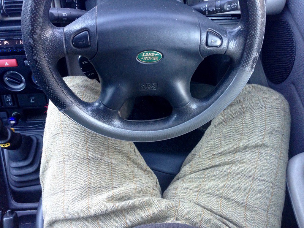 GethinJones123's tweet image. Ready to roll. Tweed o-clock.