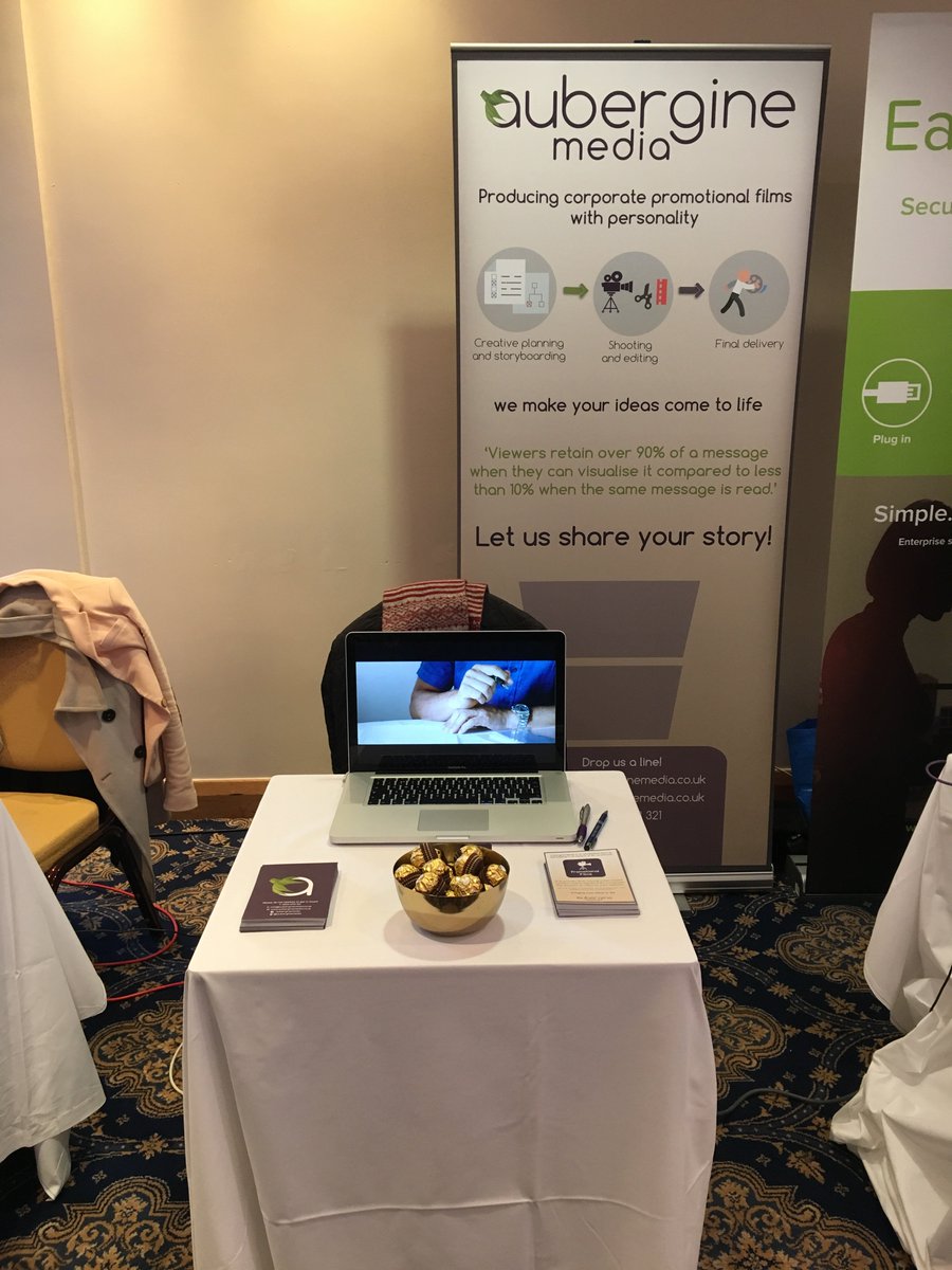 auberginemedia's tweet photo. We’re at @expowatford today! Come and see us for all your #corporate #promofilm needs! https://t.co/2pDe9l2bGp