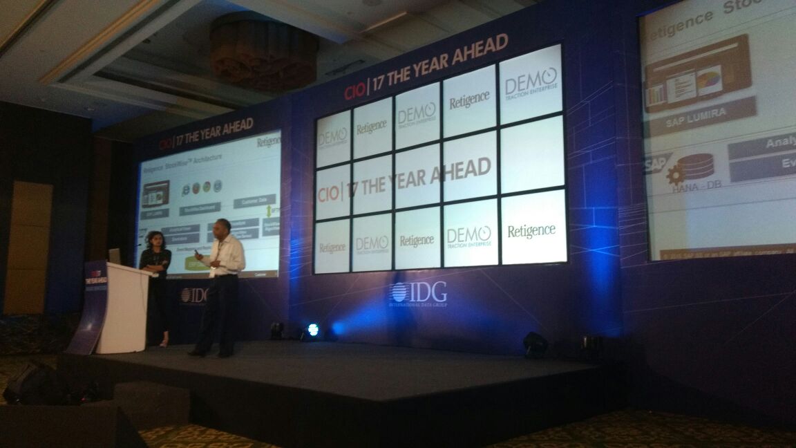 CIOin's tweet photo. #StockWise real time #analytics #app predicts when & how much stock in inventory you should reduce or replenish @Retigence at #CIOYearAhead https://t.co/J6DSQPd5Vb