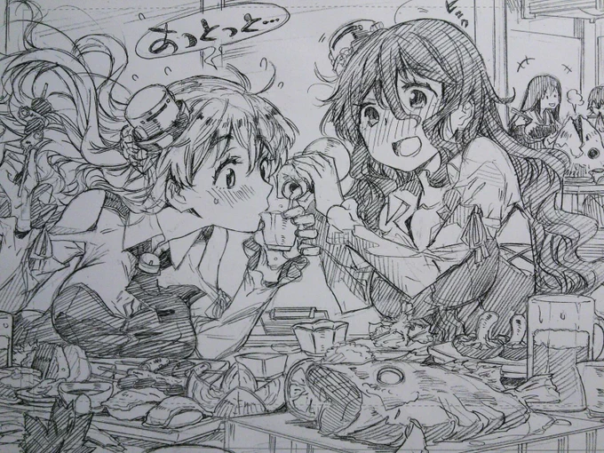 【お知らせ】艦隊これくしょん -艦これ- 電撃コミックアンソロジー 佐世保鎮守府編13 に10ページ描かせて頂きました、ポーラとザラのお話です～よろしくお願い致します!https://t.co/zqoArxqE9m 
