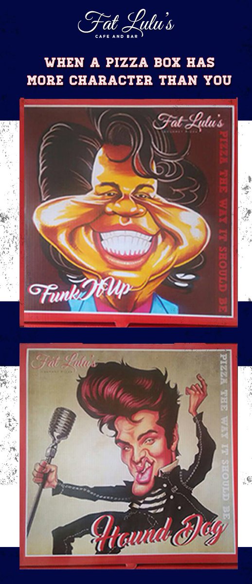 fatlulus's tweet photo. Unveiling the new pizza box's @ Fat lulu's.
Order your's Now: +91-88264 6010.
#fatlulu #funkitup #houndjoy #pizzabox #new #nycpizza #fatswag https://t.co/11kEvcoz8t