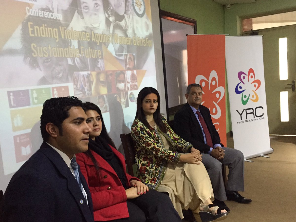 @Reexwaan @yrcpakistan @secgen @ravikarkara #Youth4GenderEquality #endingviolenceagainstwomenandgirls