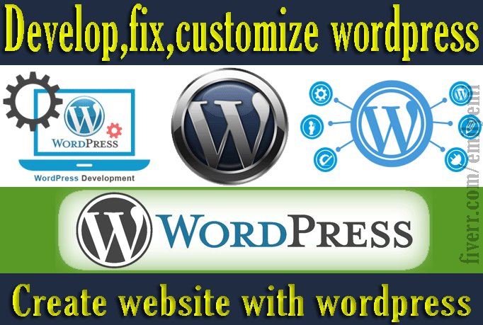 emilydev1's tweet image. Check it out! emilyemi will develop, fix, customize wordpress for $5 on #Fiverr fiverr.com/s2/36f0a47380