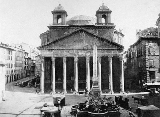 pantheon_roma's tweet image. Until 1883 #pantheon had 2 Bell towers called #donkey's ears.. For more #information and #curiosities #guidedtour 2 PM