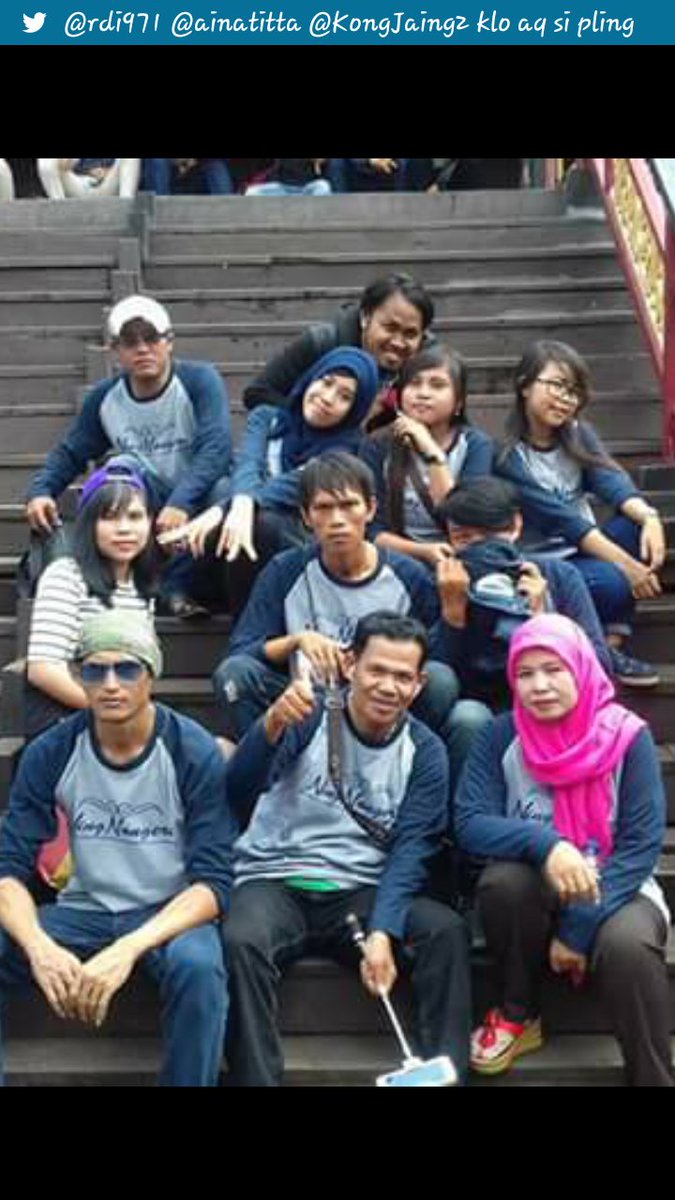 maskamsani's tweet photo. Met sore shbt @ningnongers @rieka_angela @irhaa_casava #Pakky @nathalie_johan #GALIHH https://t.co/k9F5AhaF87