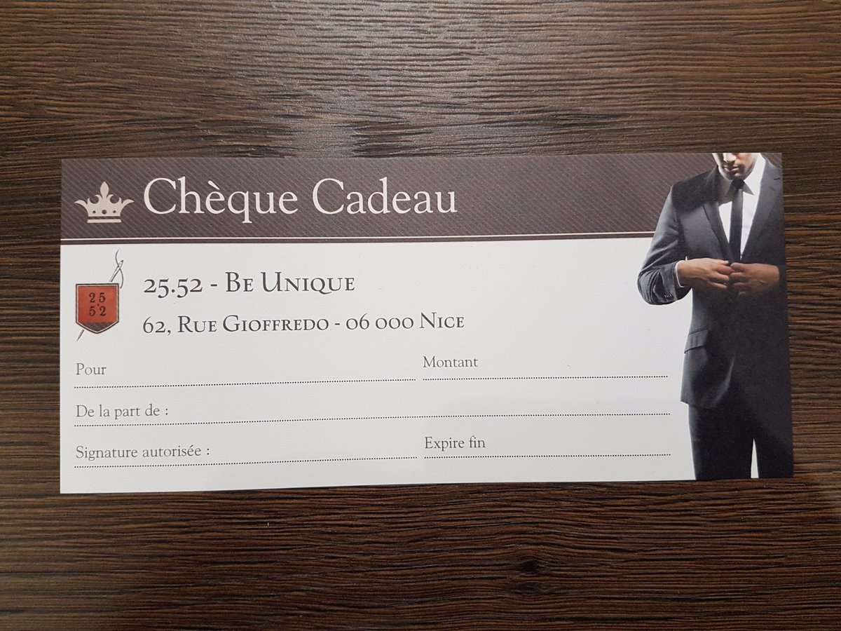 2552beunique's tweet photo. C'est bientôt les fêtes envie d'un cadeau unique
2552 vous propose son chèque cadeau spéciale fêtes    
#Noel2016  #NoelOriginal https://t.co/ERBymWYSLS