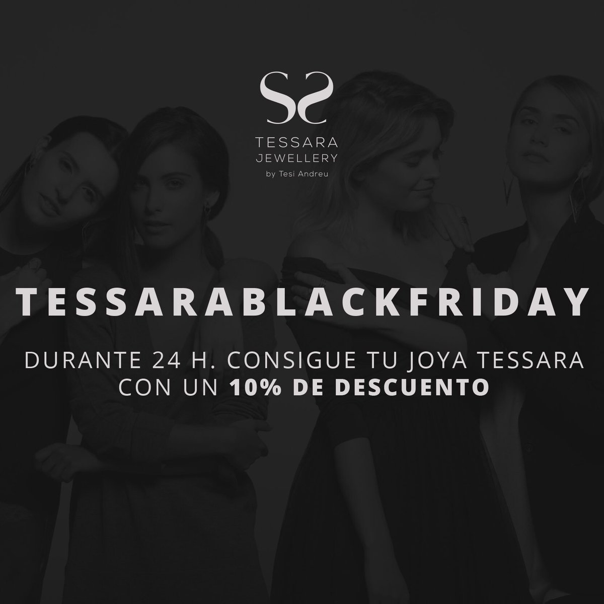 Quieres una joya Tessara?  Consíguela hoy en el Black Friday! Sòlo hasta las 23:59h #tessara #jewellerydesign #earrings  #Murcia #handmade
