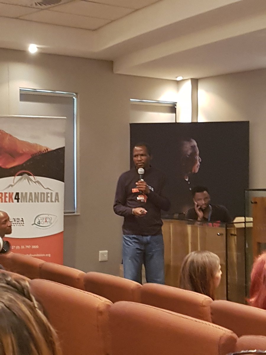 TarieChitapa's tweet photo. #Ironveld at the @Trek4Mandela Launch https://t.co/zCqZEGiEAF