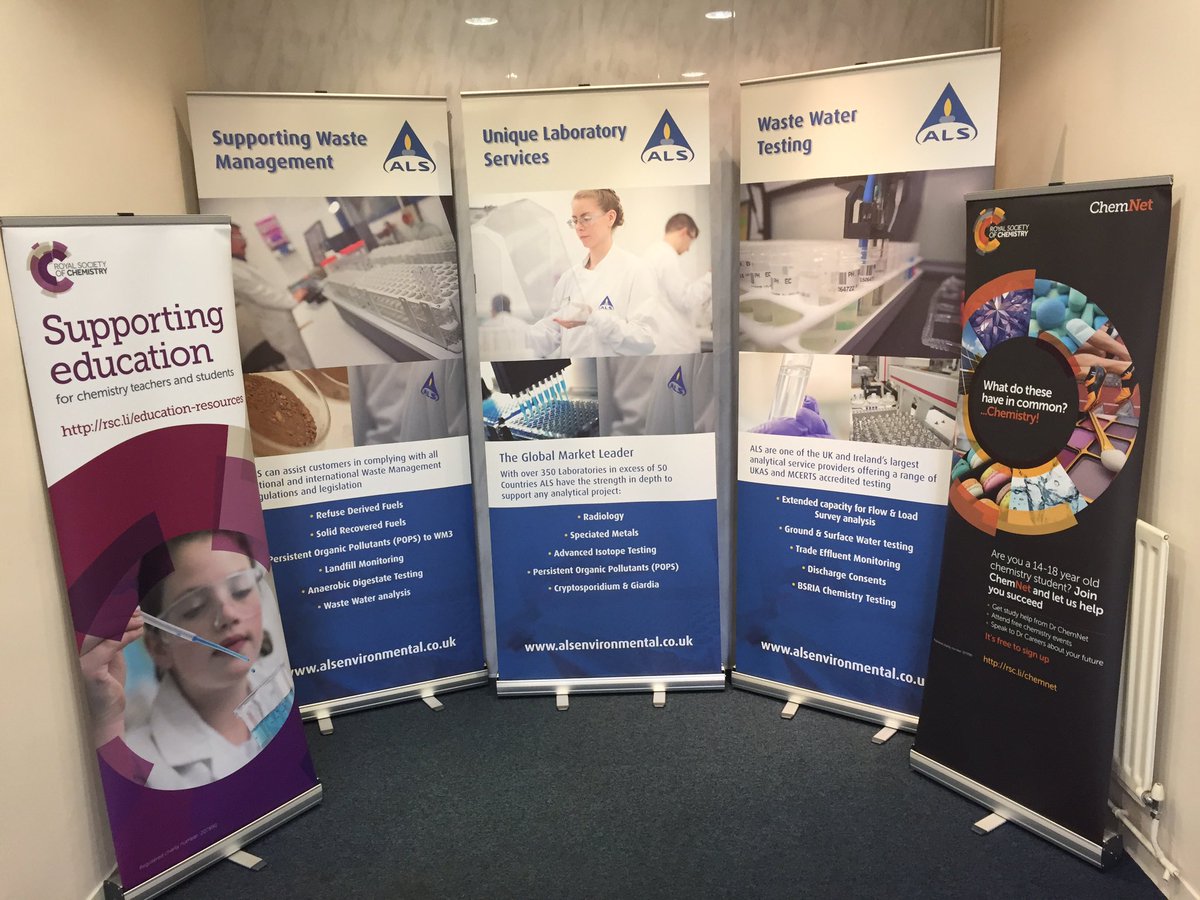hldobbs's tweet photo. And we're off! @ALSEnviroUK @RoySocChem #ChemistryWeek #chemnet https://t.co/MmH0YYEYlR