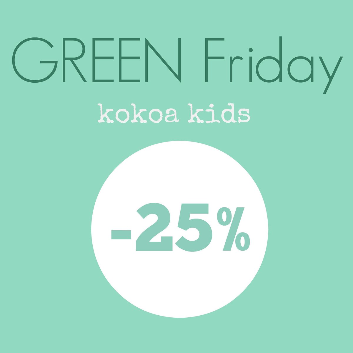 kokoakids's tweet image. Nos sumamos a la iniciativa de @hervideroideas por un consumo responsable, de marcas sostenibles 🙋 #greenfriday #soymuygreen