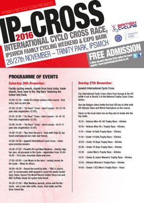BC_Rec_East's tweet photo. @TeamIBC1 @andyjb @TrinityParkUK hope you have a great IP Cross wkd exciting weekend of #cycling #Ipswich https://t.co/3VsixrEoGB