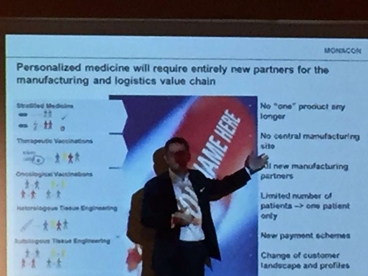 tbaupuig's tweet image. Personalized medicine will require new partners for the manufacturing &amp;amp; logistics chain #ForumBioRegion #biotech