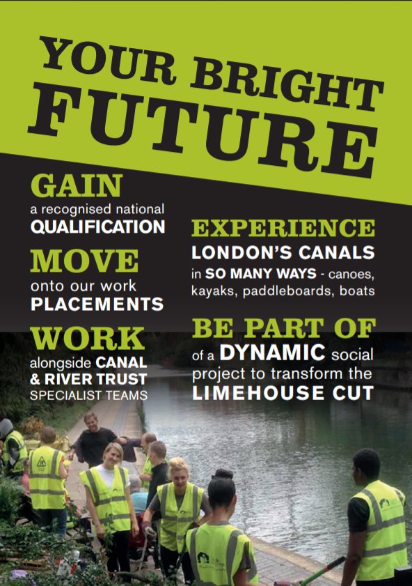 CanalRiverTrust's tweet photo. Are you 16-25? Want to help the environment? Get skilled up and qualified with @vinspired #EcoTalent https://t.co/Dmhjvoyqc5 #iwill https://t.co/aWVWCRBgup