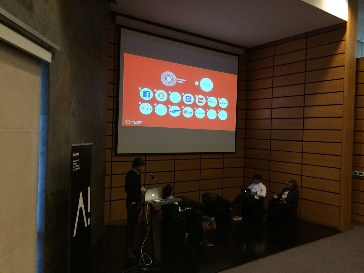 ddbchile's tweet photo. ¿Cuáles son las marcas más influyentes de Chile? #InfluenceScore nos da la respuesta en la Jornada Debate Planning de @AchapAG https://t.co/rireq9cVHI