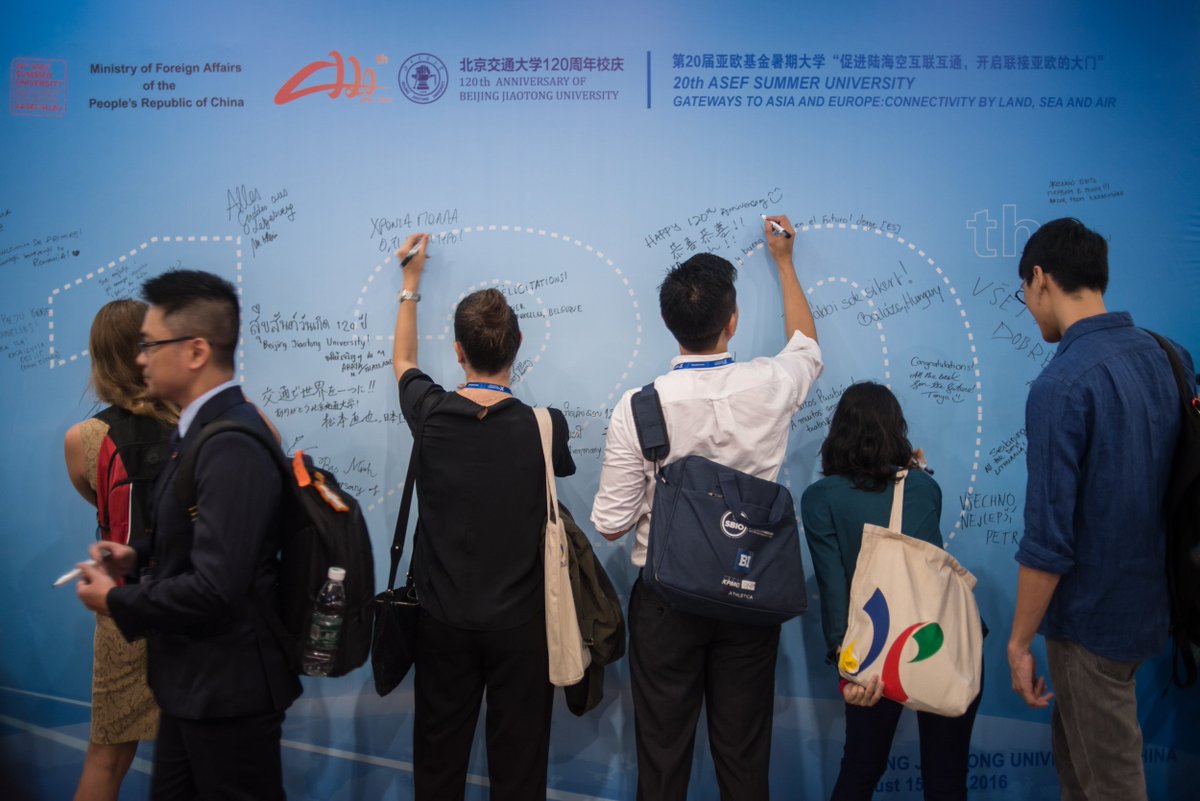 aseforg's tweet photo. 47 participants from 45 countries, across 3 countries & 6 cities: #Connectivity on the go
Check out #ASEFSU20 pics @ https://t.co/4mjgtWDpem https://t.co/0xXL8ifVXN