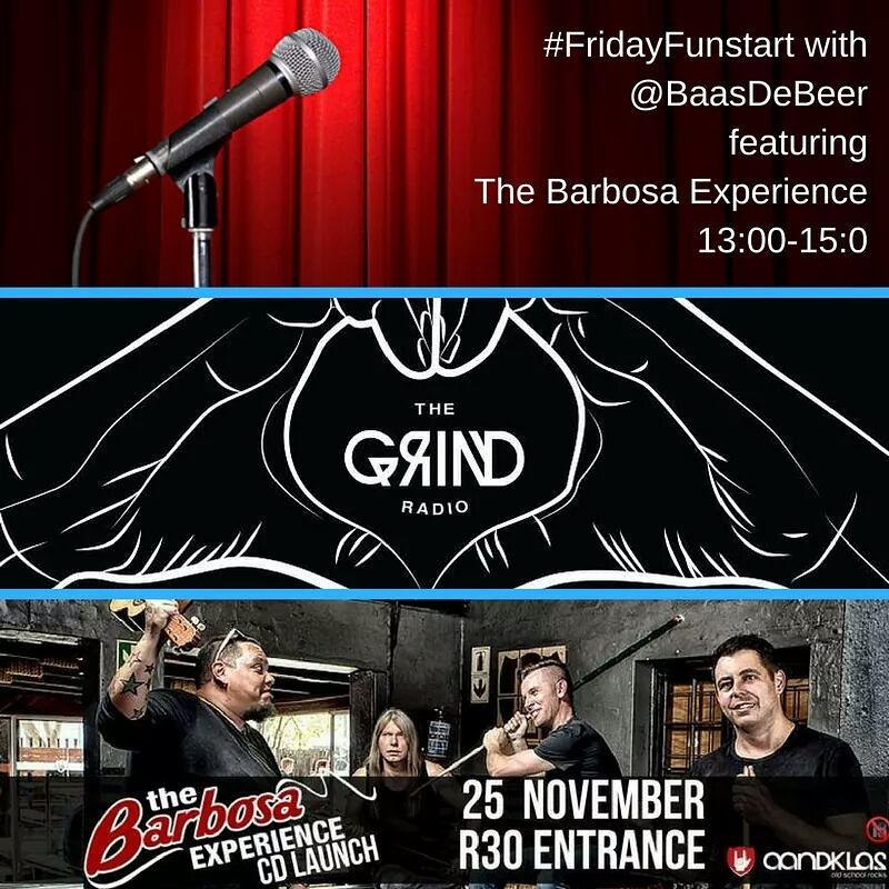 BaasDeBeer's tweet photo. Today's #FridayFunstart on @GrindRadio https://t.co/0KOU9P4APR