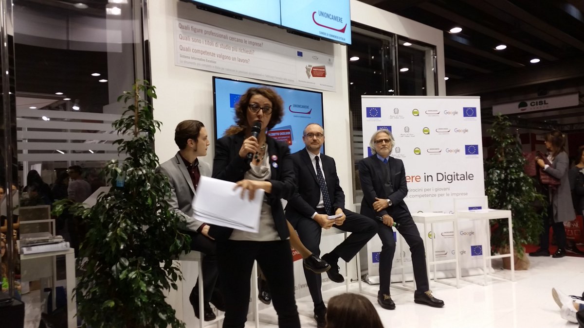 Diventare <a href="/eroidimpresa/">Eroi di Impresa</a> 
introduce <a href="/lidiamarongiu/">Lidia Marongiu</a> di <a href="/we4italy/">Innovatori d'impresa</a> 
#JobUnioncamere
#quisifa <a href="/t2iscarl/">t2i trasferimento tecnologico e innovazione</a>