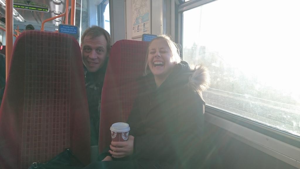 Everything's funnier when you're this tired! <a href="/NikoleTodd1/">Nikole Todd</a>, Graeme and I are ➡ Paris where we will meet up with <a href="/HollieNaughton/">hollie naughton</a> and <a href="/dzlet/">Danielle Letourneau</a>