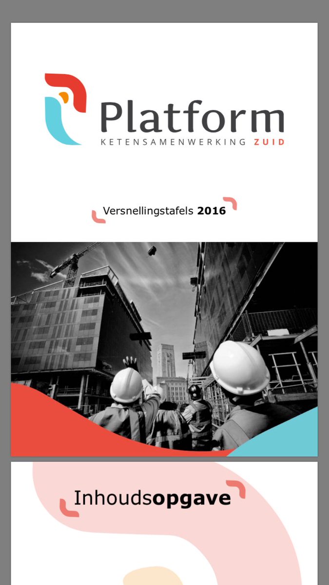 De laatste hand wordt gelegd aan het eindrapport versnellingstafels #ketensamenwerking 2016; ditmaal uitgebreid met filmpjes &amp; infographics