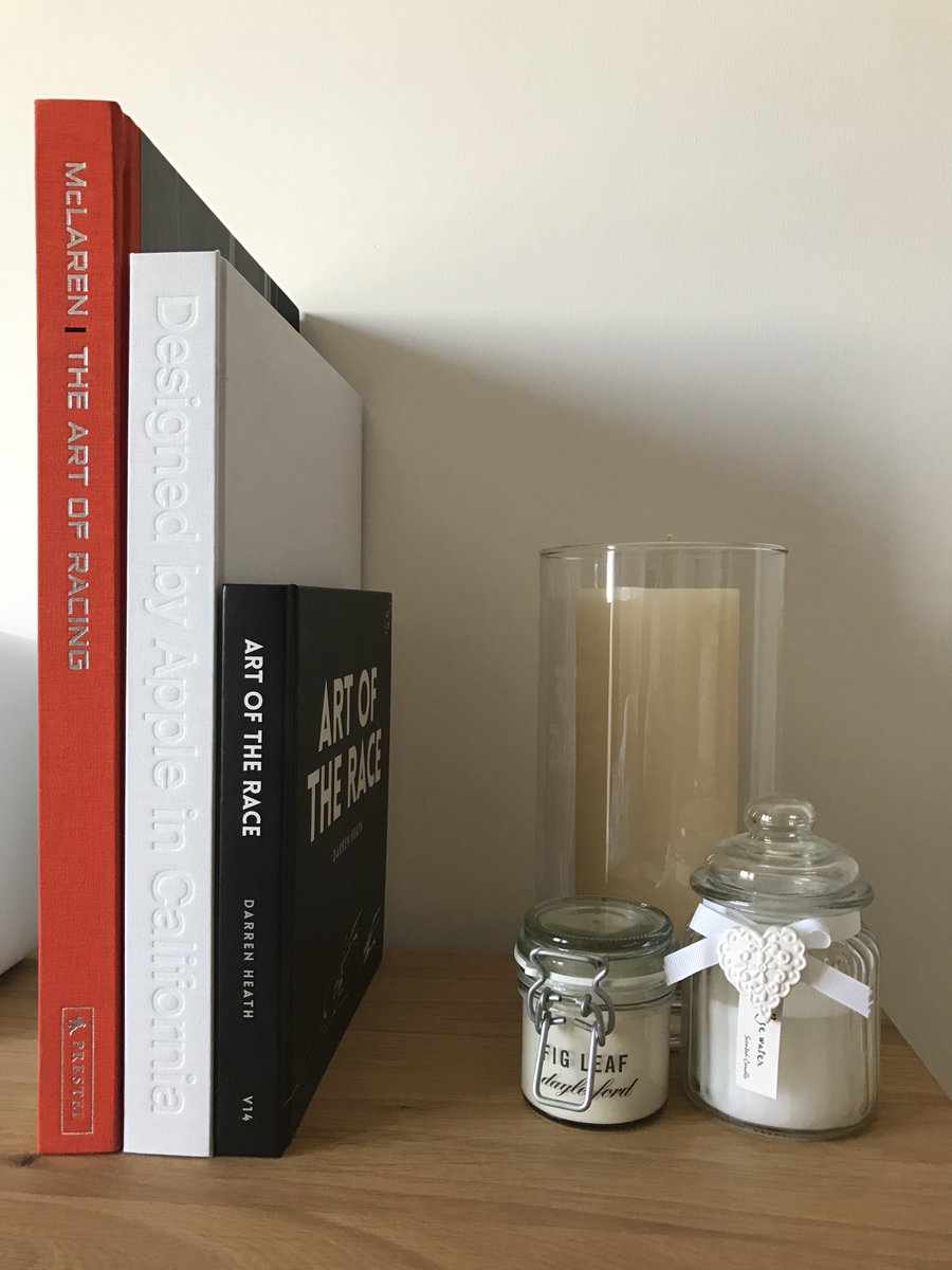 drewmcdevitt's tweet photo. Happy with this little collection... @F1Photographer @McLarenF1 @Apple #artoff1 #book #photography #formula1 #designedbyapple https://t.co/ZKpJr8mN58