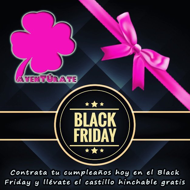 AventurateDM's tweet photo. En AvenTÚrate nos sumamos al BlackFriday!!
Ofertón el que os dejamos hoy para los cumples de los peques.
💪👏❤🍀🔝
#AvenTÚrateMola #BlackFriday https://t.co/DugBQtMD8F