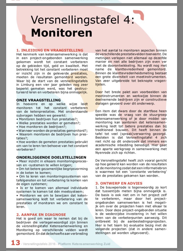 Binnenkort delen we de (beknopte) inzichten van de 8 Versnellingstafels #ketensamenwerking 2016. Alvast een sneak preview op de thema's (1)