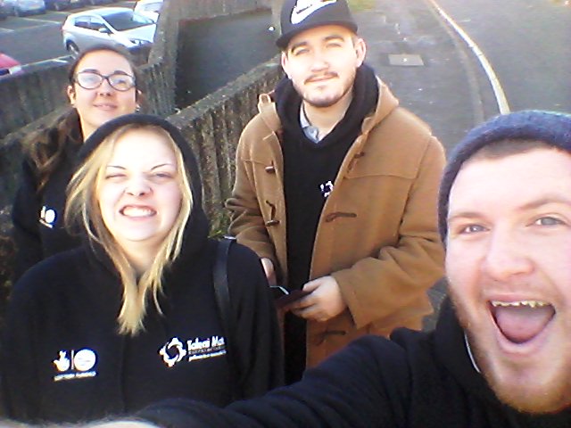 JoshBenn_Mayday's tweet photo. Heading into #Wellingborough to promote @NorthantsTM with @JoshBell_Mayday @EmmaH_Mayday @TeriH_Mayday https://t.co/WzKO8llbXg