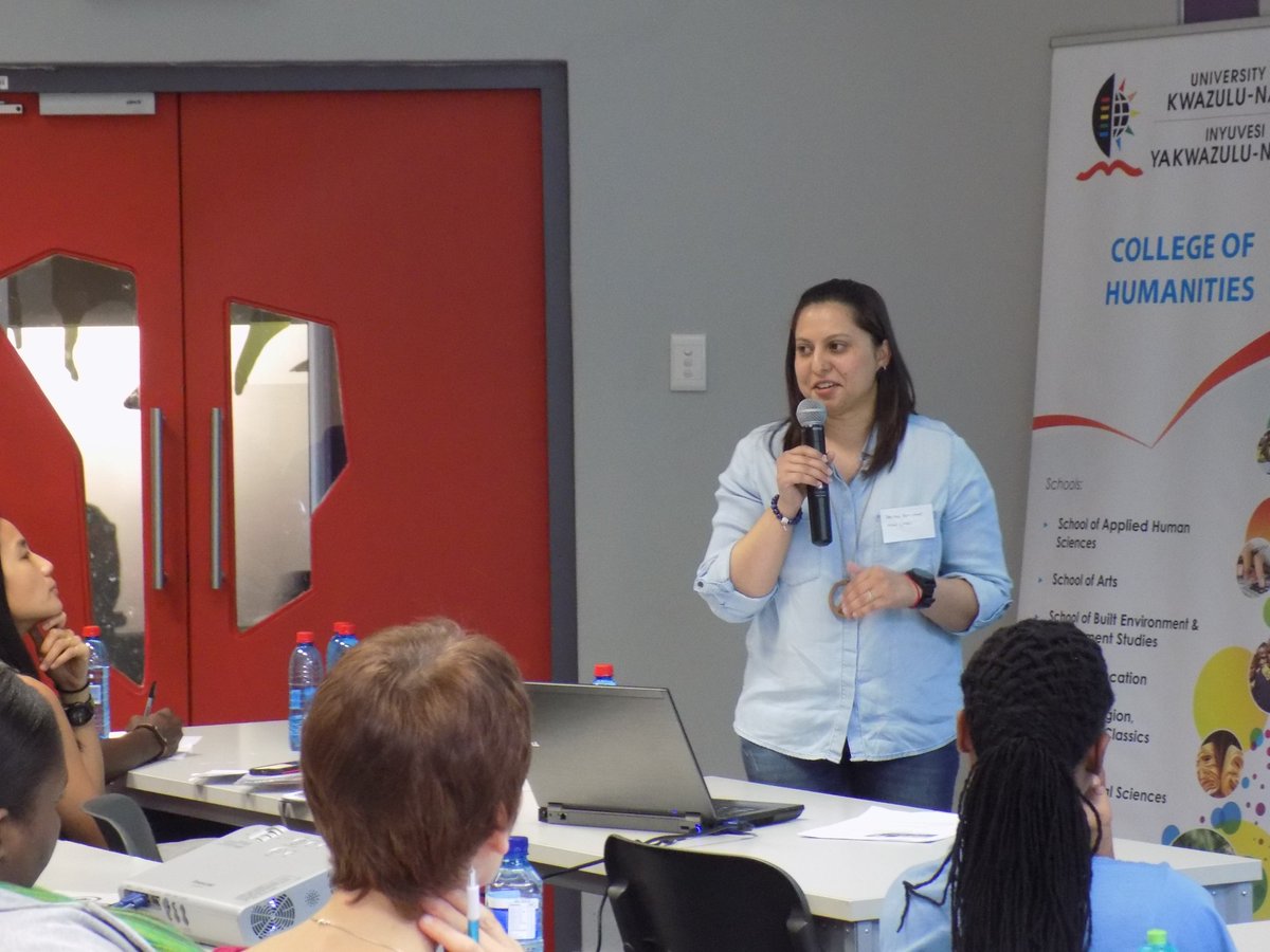 SARCHIPOVERTY's tweet photo. Miss Sarisha Ramanand is talking on the challenges of implementing the Community Ecosystem Based Adaptation (CEBA) policy #UKZNClmateaction https://t.co/MJObThJVjN