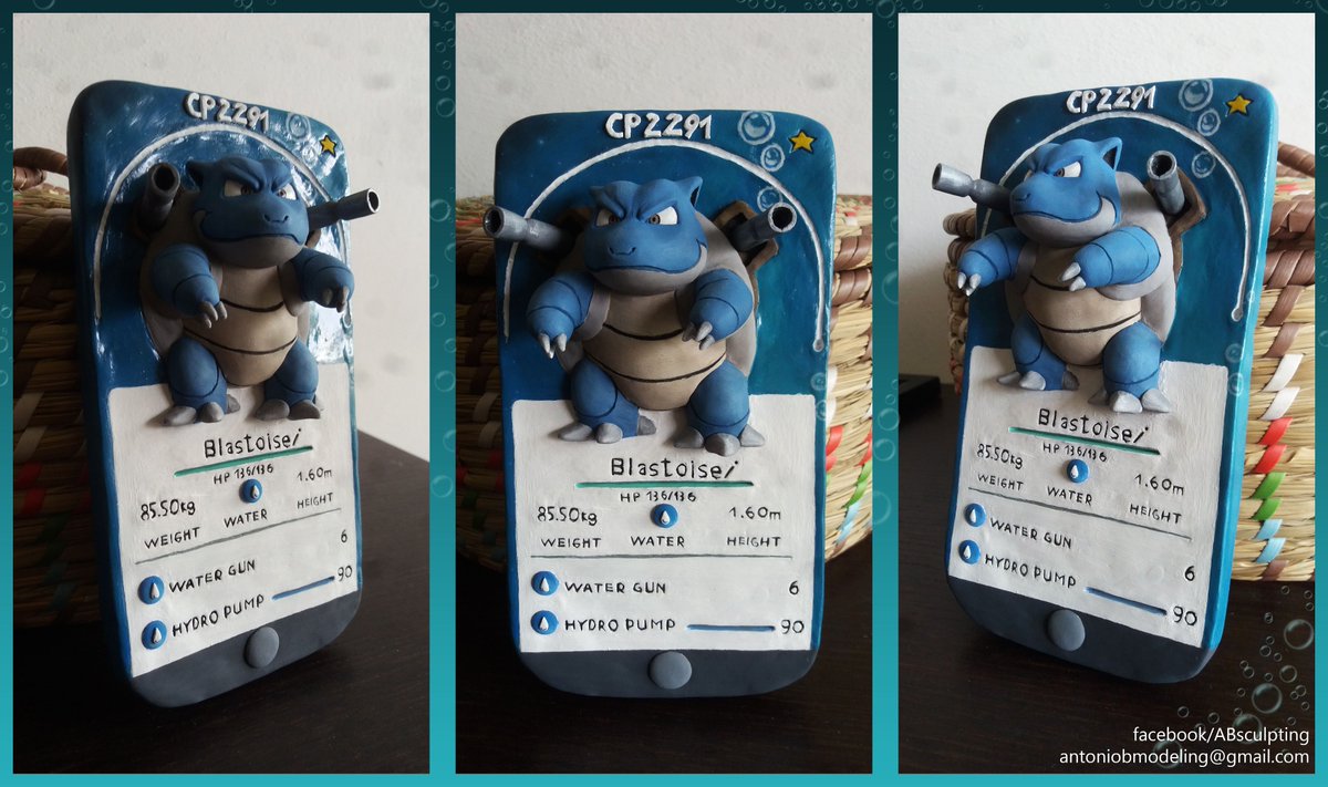 ABsculpting's tweet photo. Blastoise Sculpture - Pokemon Go #PokemonGO #pokemon #Blastoise #pokemongonews #PokemonSunMoon #pokemonsculpture https://t.co/rhF0pwHfdN