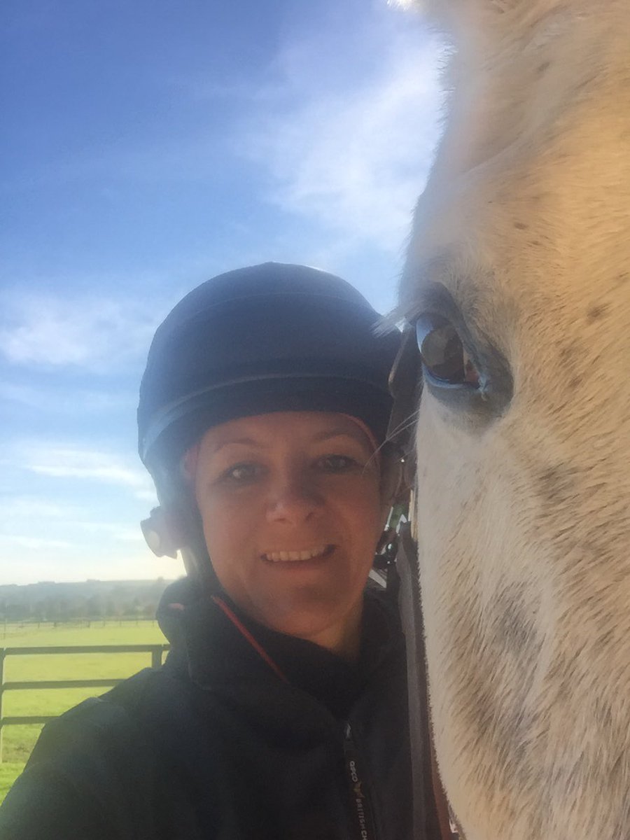elliottEQ's tweet photo. @careersinracing here's an @careersinracing @elliottEQ selfie! #dayoff #rideinthesun #escapetheoffice https://t.co/B3VqgpQsni