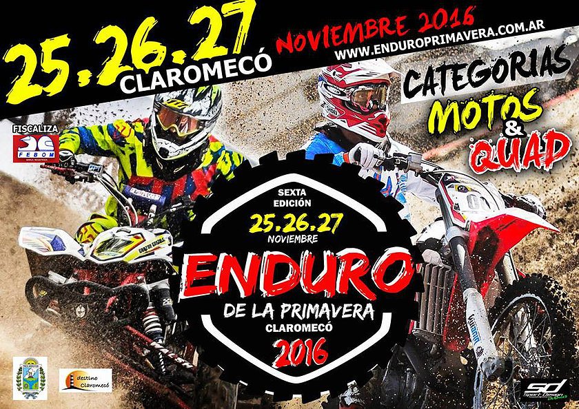 EnduroPrimavera's tweet photo. Enduro de la Primavera 6 ENTRADA GRATUITA !! @mototimecba @lvp3arroyos @rcc979  @MxLaRevista @radiorider1  #edp6 @TurismoPBA https://t.co/8fWMPVxfLB