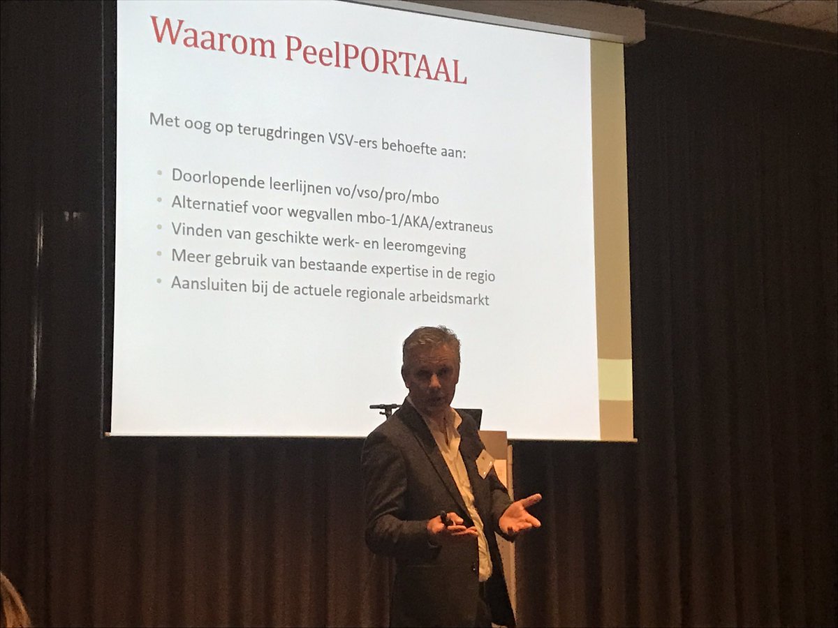 Collega Frans Brands vertelt over Het Portaal. "Aansluiten op de arbeidsmarkt..."
#bruggenbouwen #hetcongres #OpPapendal