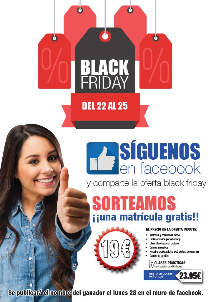 ameFuenlaCentro's tweet photo. Nunca habrás tenido tantas ganas de que llegue el viernes como hoy. Si nos sigues en nuestro viernes más negro puedes conseguir tu regalo... https://t.co/niJ6NxNIIi