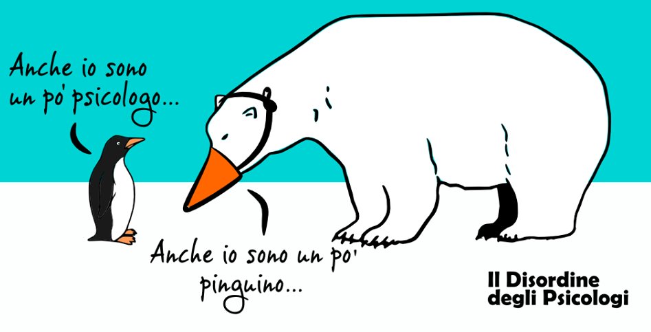 Ve lo rivelo: ogni volta che dite di essere un po' psicologi anche voi, lo psicologo vero sorride, ma dentro di sé soffre :)