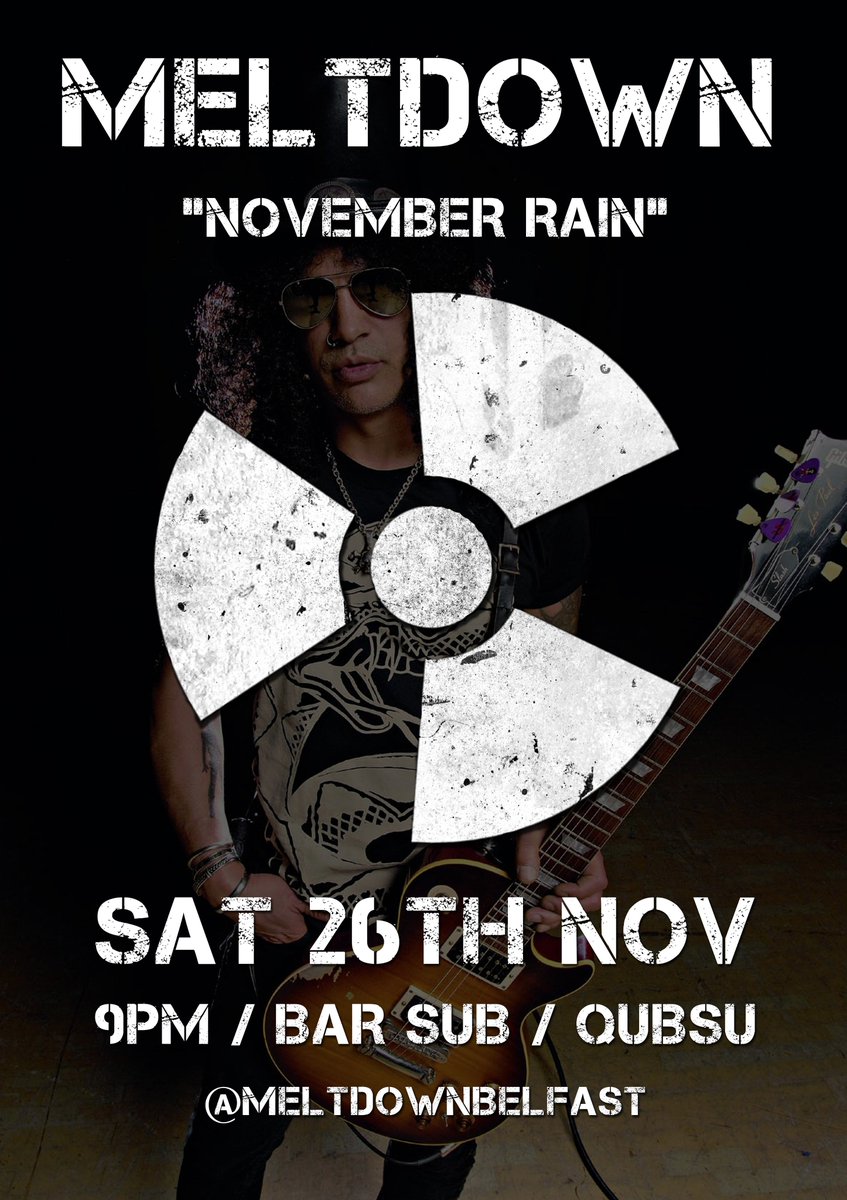 MeltdownBelfast's tweet photo. We're back tomorrow night for some Rock & Metal in Bar Sub, @QUBSU - Doors 9pm with drinks promos all night! #Rock #Metal #Meltdown #BarSub https://t.co/AZA5AYeeRz