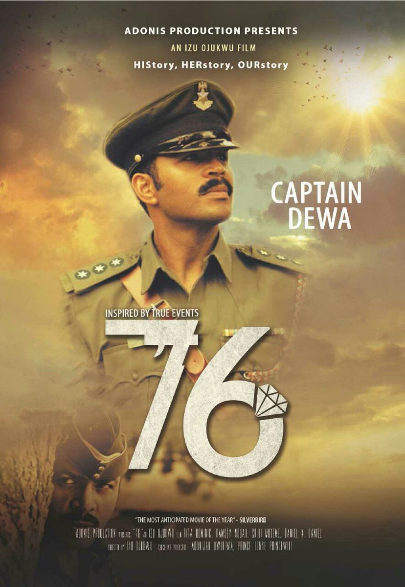 RealDanielDKD's tweet photo. #76theMovie Now Showing in all Cinemas across Nigeria! What are you waiting for?! Go see it now! 
#BossmanTalkingtoYou 👌😎 https://t.co/Vlz6eD7zrd