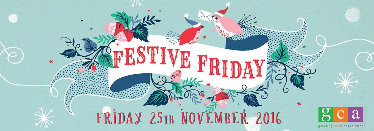 ilustrisUK's tweet photo. It's #FestiveFriday! It's time to get writing #ChristmasCards! https://t.co/bIainEvMY6
