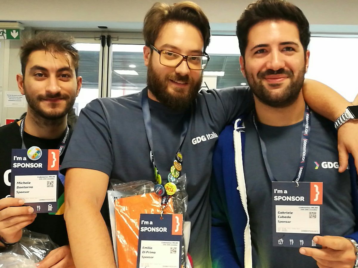 Birdack's tweet photo. #Codemotion2016 https://t.co/PA88n7A3ro