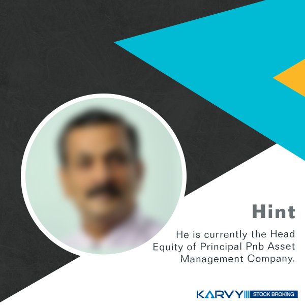 KarvyInvestment's tweet photo. Can you guess the person in this image? Comment with your answers! #FunWithFunds https://t.co/kwD71DUbRY