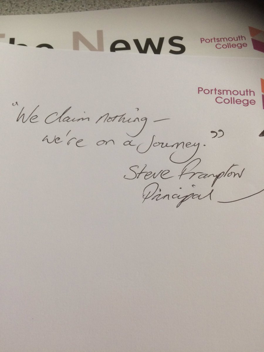ty_goddard's tweet photo. Love ❤️guy's approach @PortsmouthColl #digitalcolleges https://t.co/OXm1z18gy8