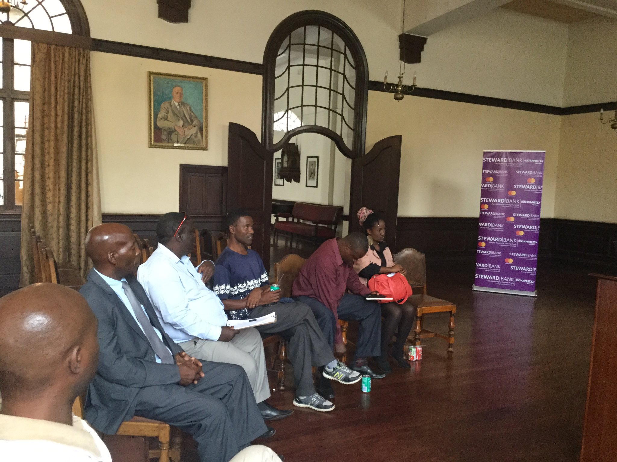 Steward Bank On Twitter Leo Manezhu Gaviao Speaking To Zama Zama