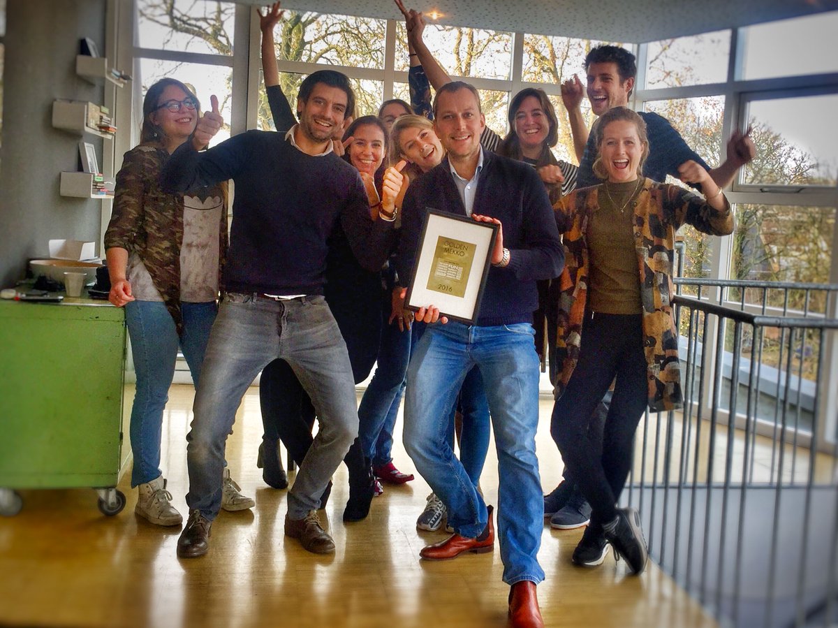 Goed nieuws! We hebben de Golden Mekko Award ontvangen van Bain &amp; Company voor de video 'Uniquely Together'. @BainAlerts