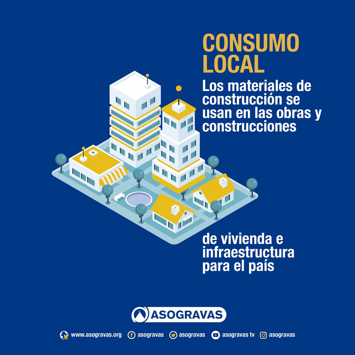 Asogravas's tweet photo. ¡Los materiales de construcción que se explotan en Colombia son para nuestro uso! #Mineríabienhecha https://t.co/3YUxGVHGYf