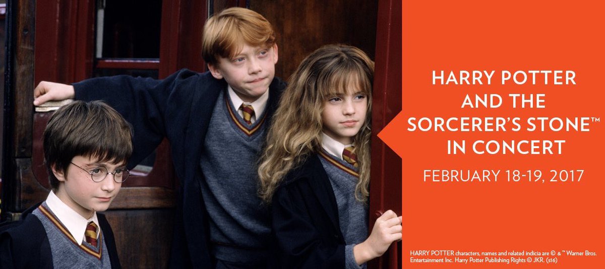 DrPhillipsCtr's tweet image. We get magical on 2/18-19! Harry Potter and the Sorcerer’s Stone™ – in Concert. drphillipscenter.org/harrypotter