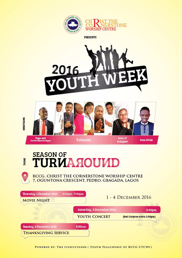 Chi_nweV's tweet photo. 5 days to go.......just plan your time, you can make it. #SOTA #Youthweek @Lively_Stones https://t.co/iP3DBWg8Th